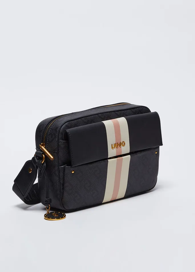 Women Liujo Crossbody Bags Crossbody Bag With Logo Black