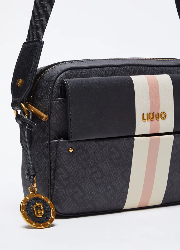 Women Liujo Crossbody Bags Crossbody Bag With Logo Black