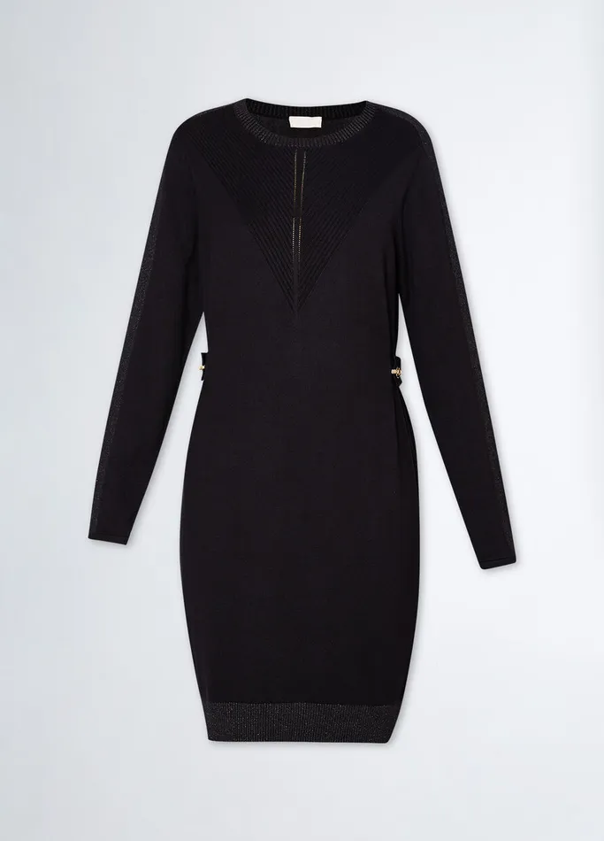 Women Liujo Dresses Knit Dress Black