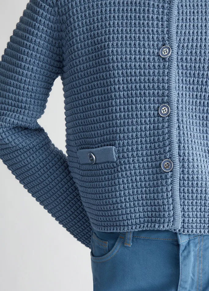 Women Liujo Jackets and Blazers Knit Cardigan Blue
