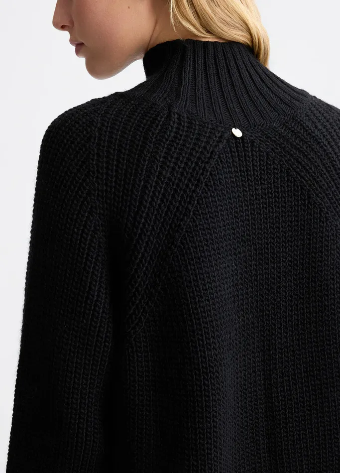 Women Liujo Jumpers and Cardigans Black Wool Jumper