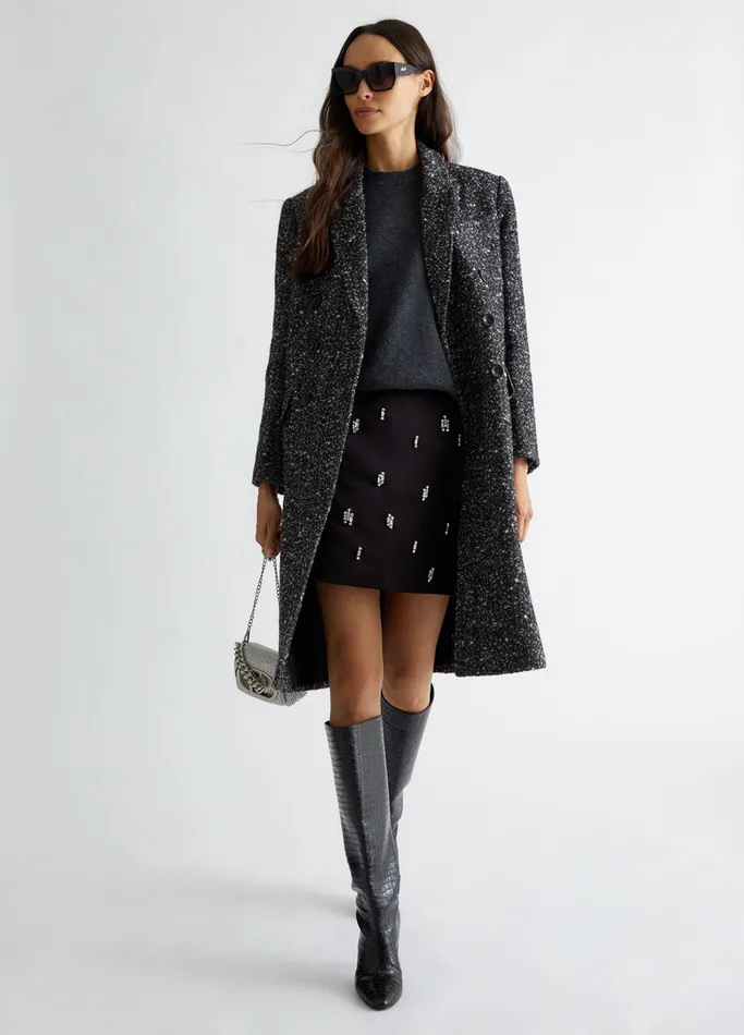 Women Liujo Jumpers and Cardigans Wool Jumper Anthracite
