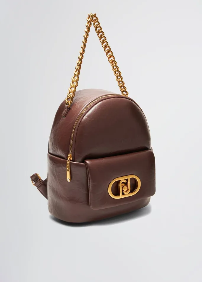 Women Liujo Lapuffy Lapuffy Backpack Dark Brown