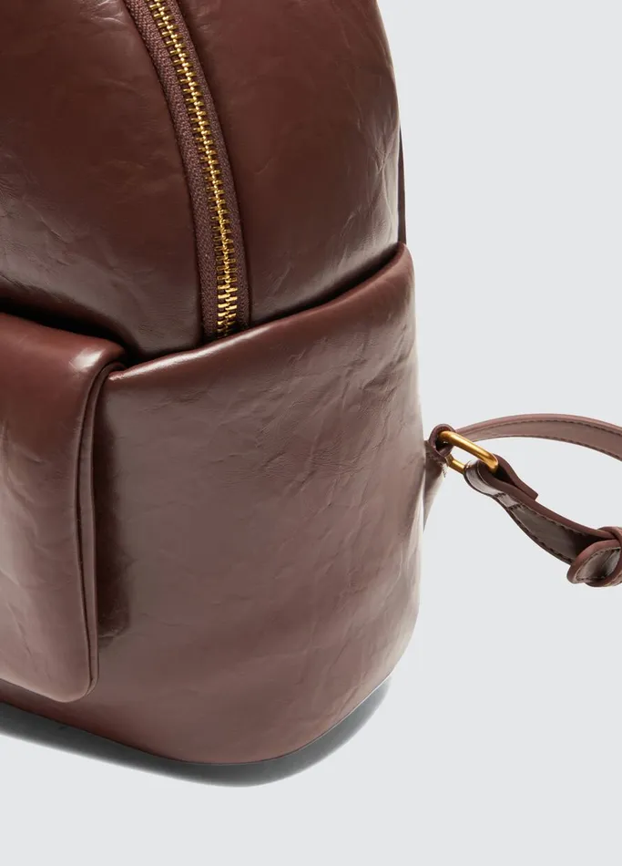 Women Liujo Lapuffy Lapuffy Backpack Dark Brown