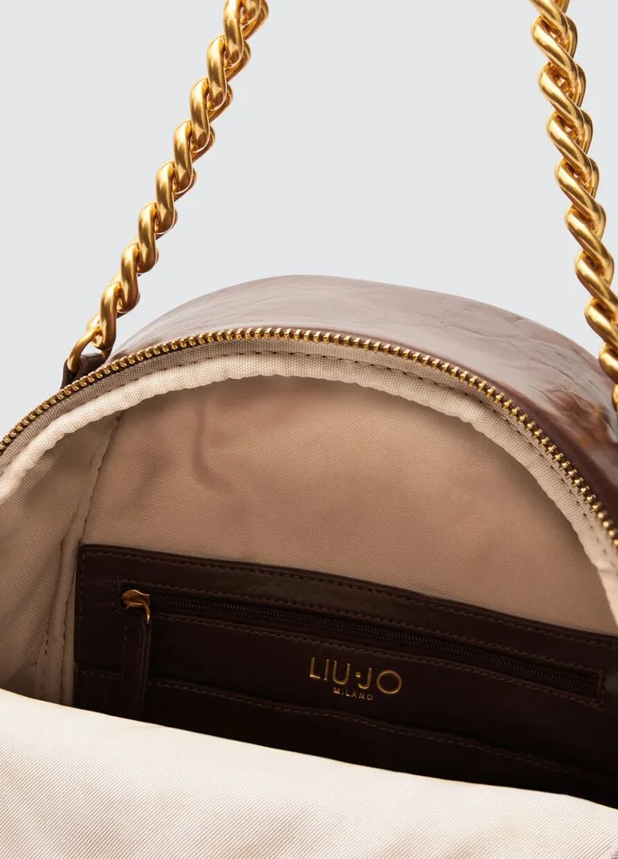 Women Liujo Lapuffy Lapuffy Backpack Dark Brown