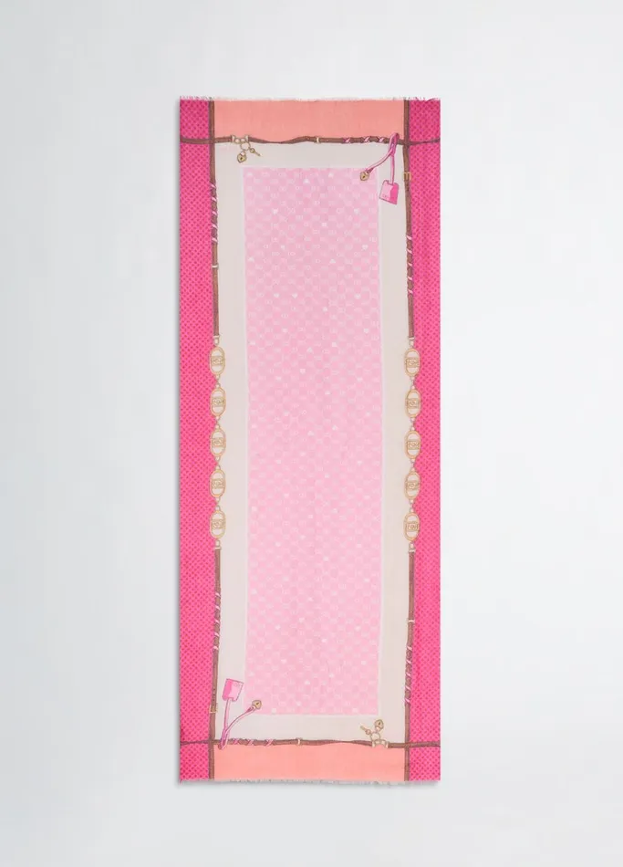 Women Liujo Scarves and Foulards Pink Liu Jo Better Stole