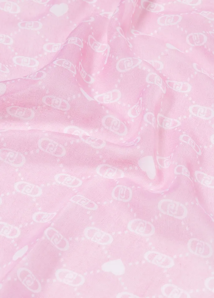 Women Liujo Scarves and Foulards Pink Liu Jo Better Stole