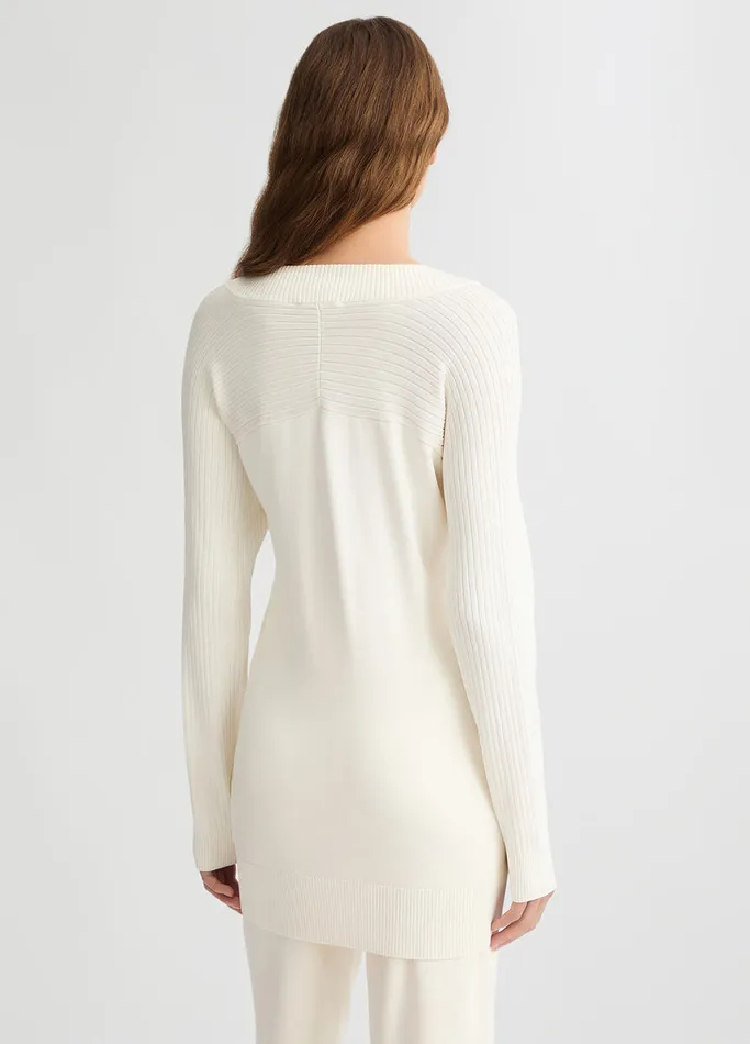Women Liujo Shirts and Blouses Cardigan With Zip White