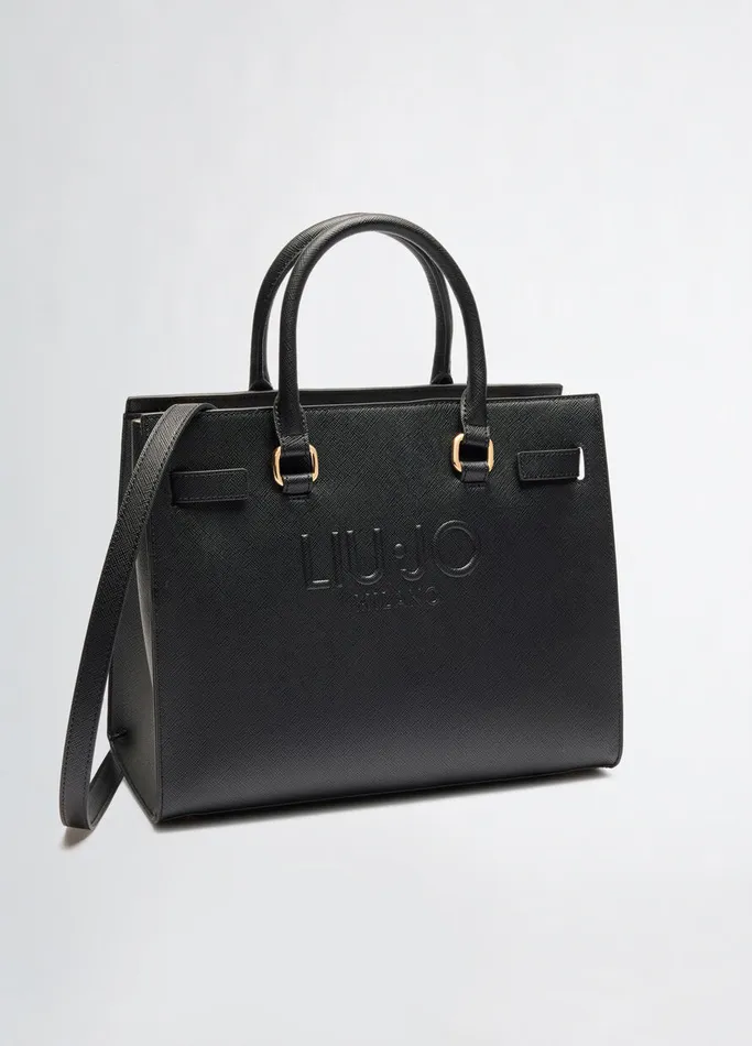 Women Liujo Shopping Bags Black Shopping Bag