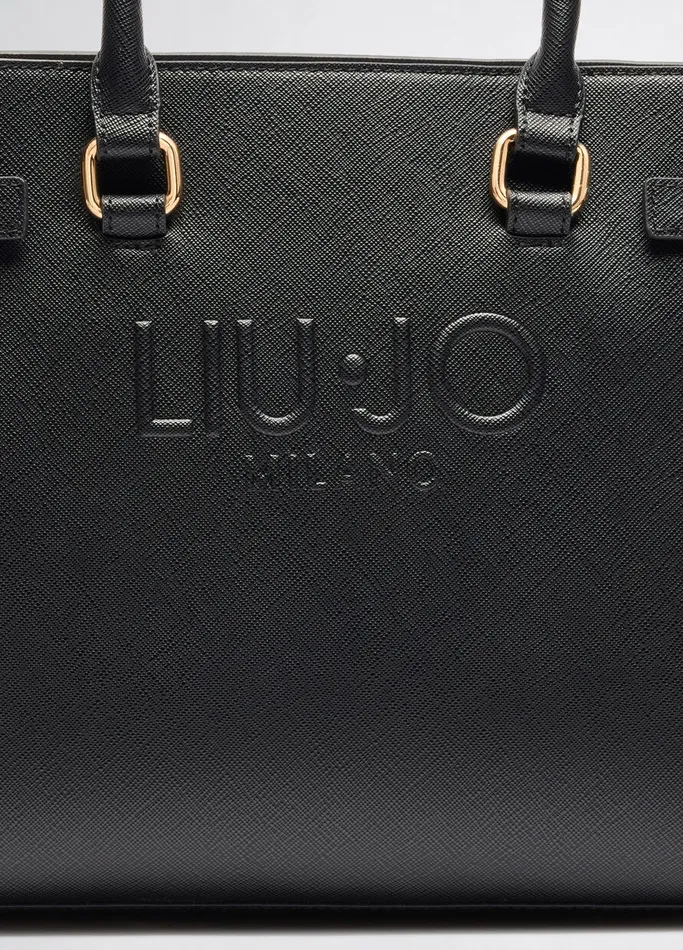 Women Liujo Shopping Bags Black Shopping Bag
