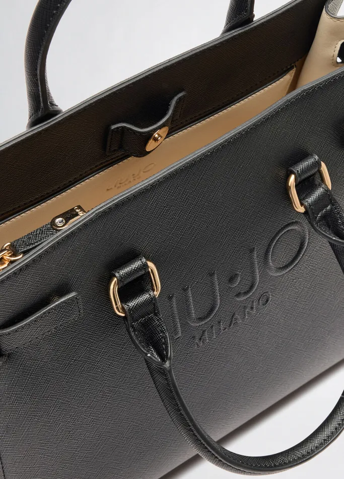 Women Liujo Shopping Bags Black Shopping Bag