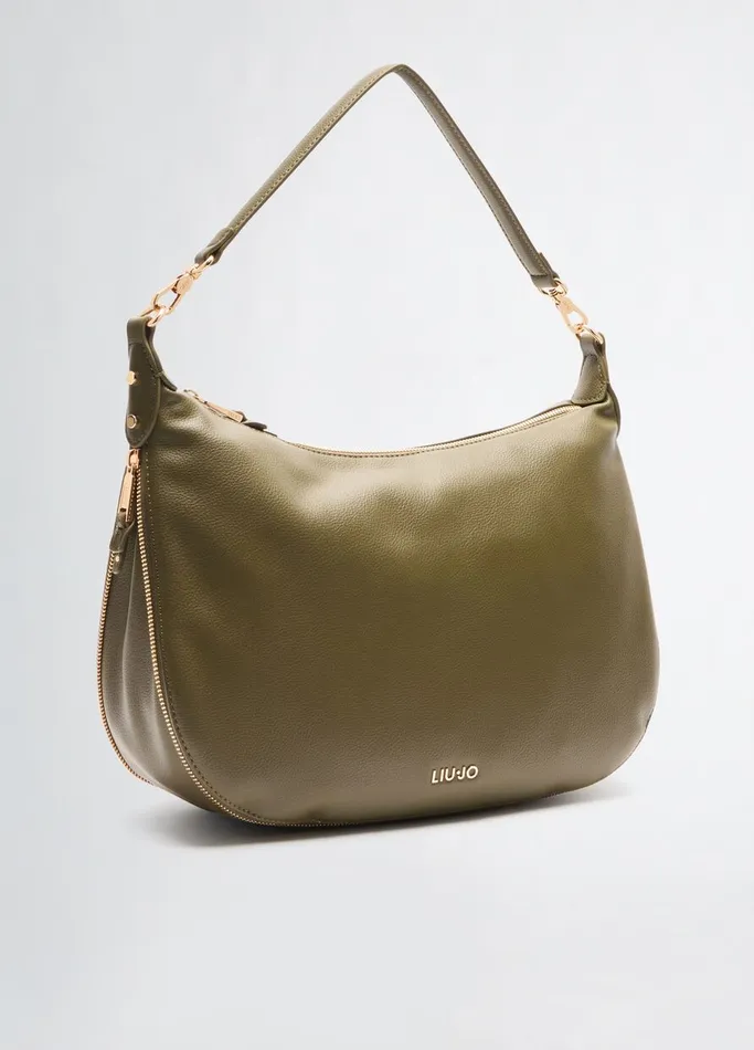 Women Liujo Shoulder Bags Khaki Green Shoulder Bag