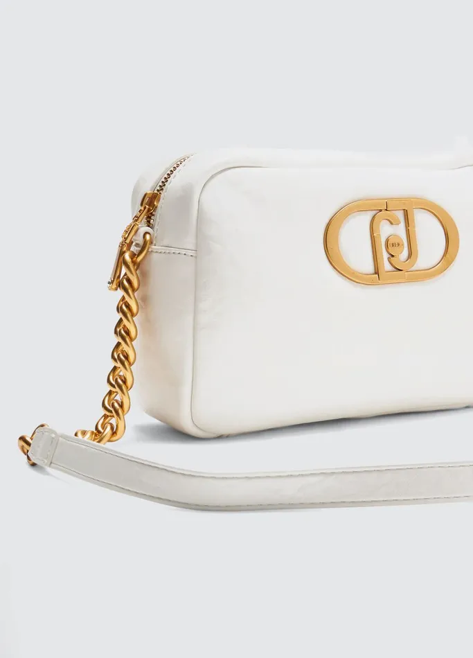 Women Liujo Shoulder Bags Lapuffy Crossbody Bag White