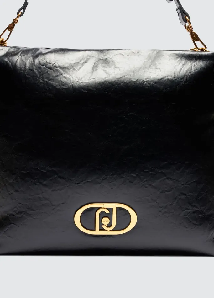 Women Liujo Shoulder Bags Lapuffy Handbag Black