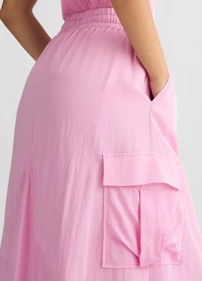 Women Liujo Skirts Cargo Skirt Pink
