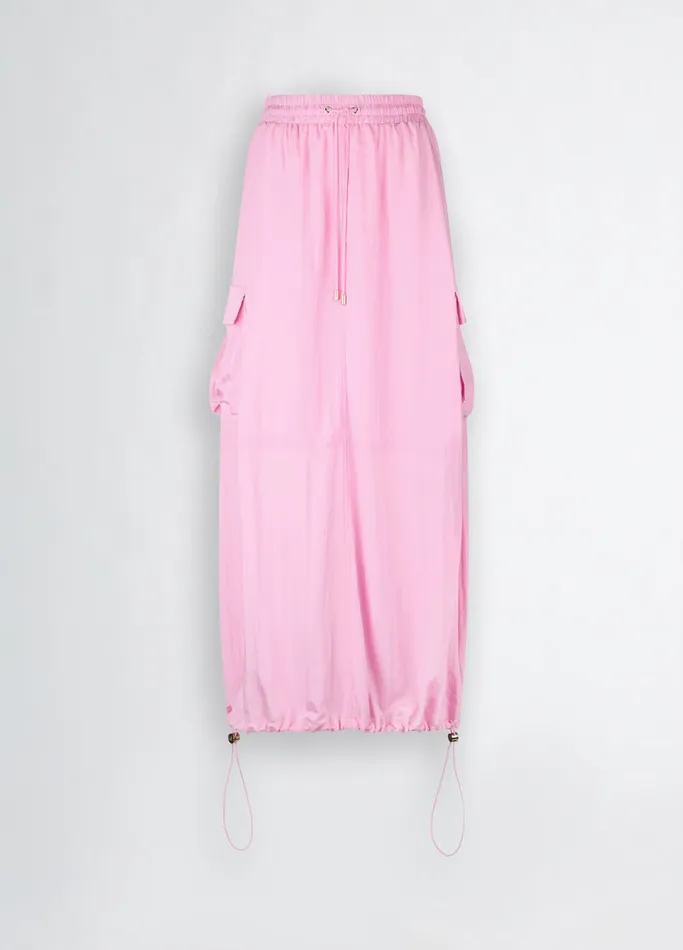 Women Liujo Skirts Cargo Skirt Pink