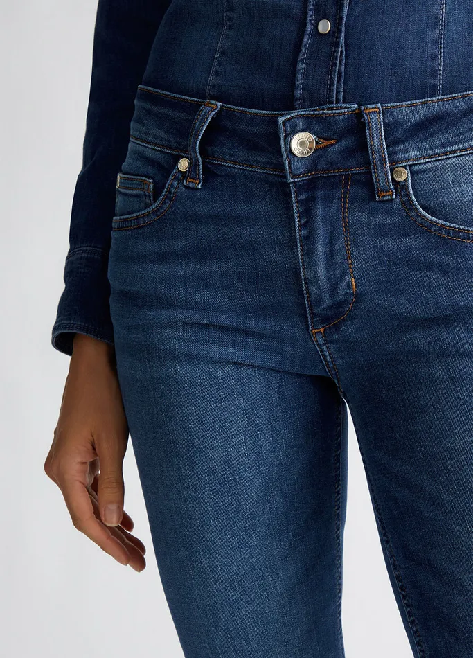 Women Liujo Slim Fit Jeans BottomUp SlimFit Jeans Blue Denim