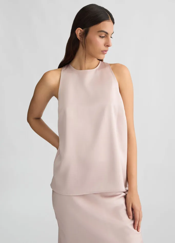 Women Liujo Tops And TShirts Light Pink Top With Bow