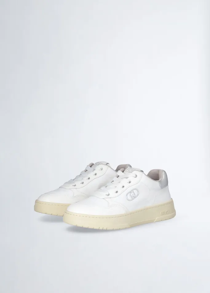 Women Liujo Trainers Sneakers In Leather White