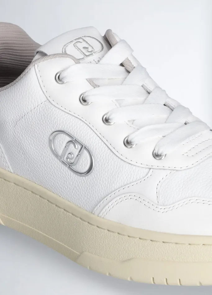 Women Liujo Trainers Sneakers In Leather White