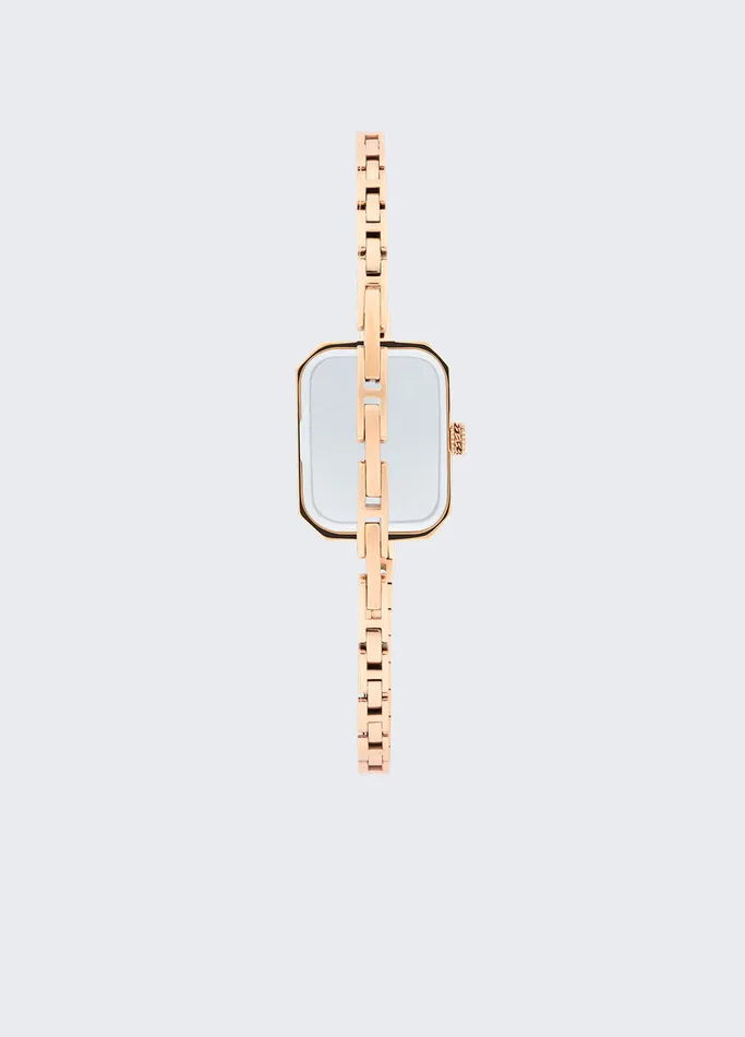Women Liujo Watches Steel Watch With Crystals Rose Gold