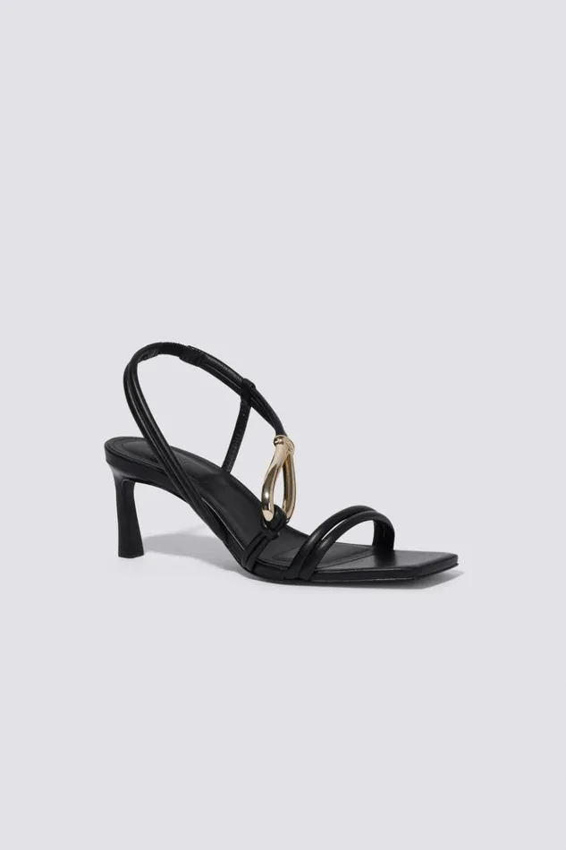 Women Love Knot Sandal Black Jonathan Simkhai Footwear