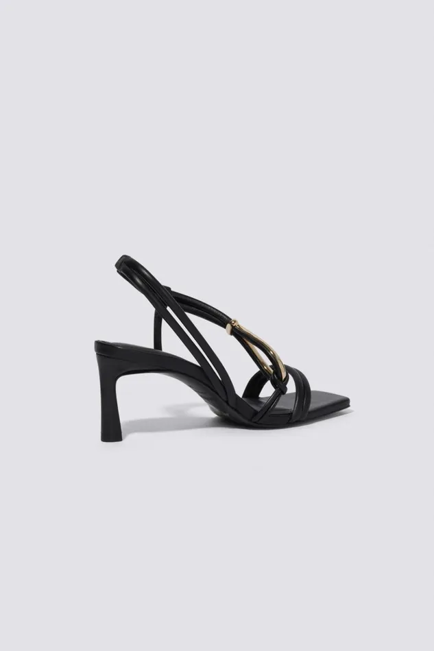 Women Love Knot Sandal Black Jonathan Simkhai Footwear