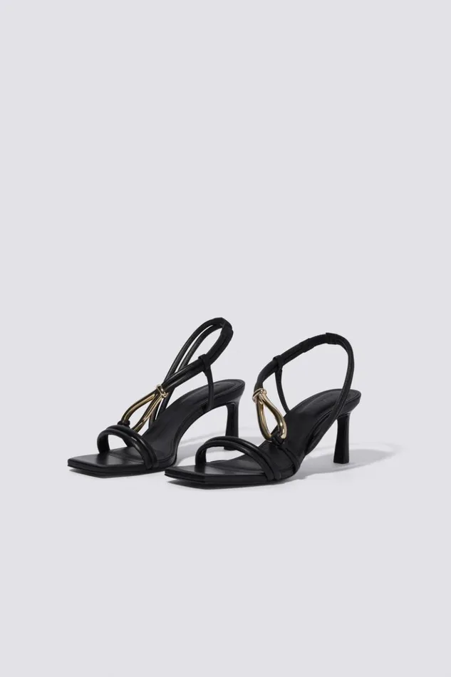 Women Love Knot Sandal Black Jonathan Simkhai Footwear