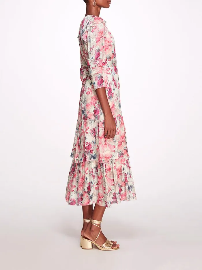 Women Marchesa Rosa Marchesa Amber Ivory Multi