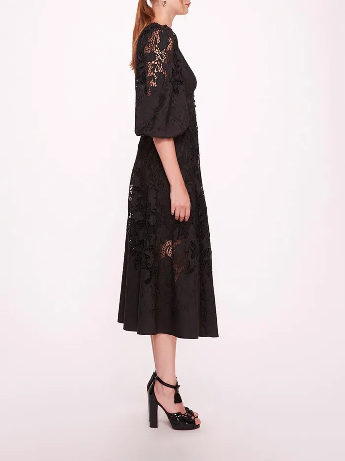 Women Marchesa Rosa Marchesa Jessamine Black