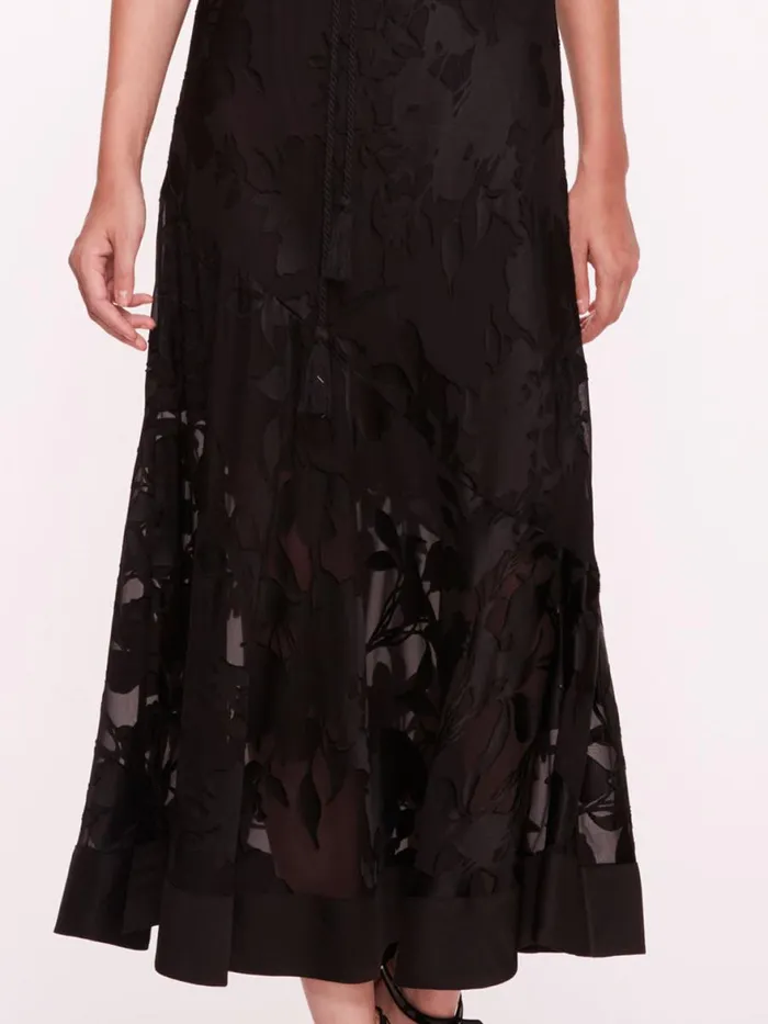 Women Marchesa Rosa Marchesa Niobe Slip Dress Black