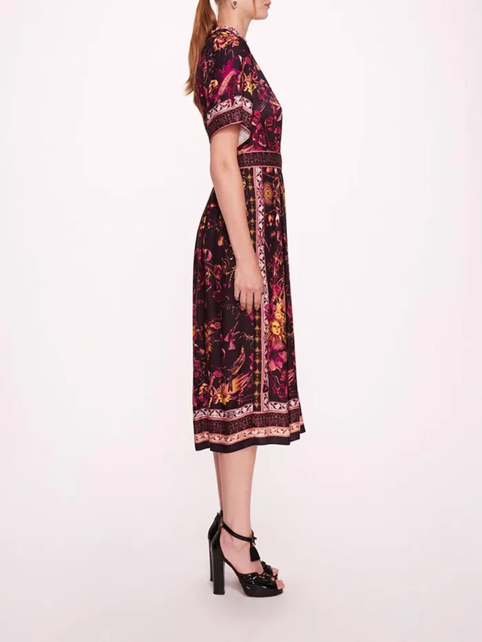 Women Marchesa Rosa Marchesa Soma Dark Purple Multi