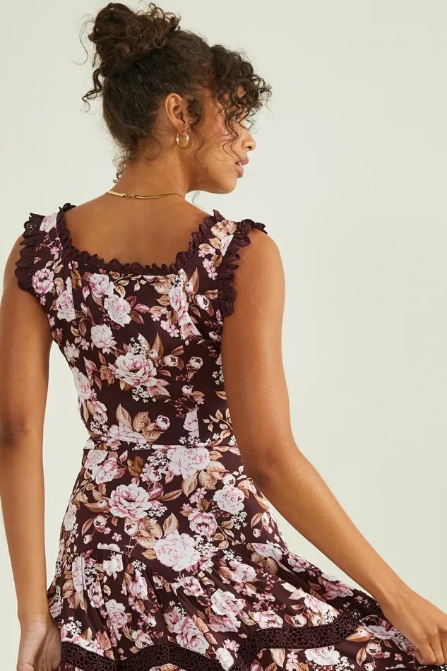 Women Matching Sets Altar8217d State Lacinda Floral Corset Top