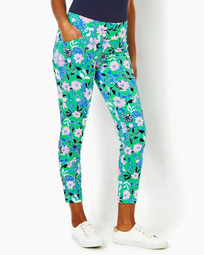 Women Matching Sets Lilly Pulitzer Activewear In Golf Till You Drop Spearmint Golf Till You Drop Woven