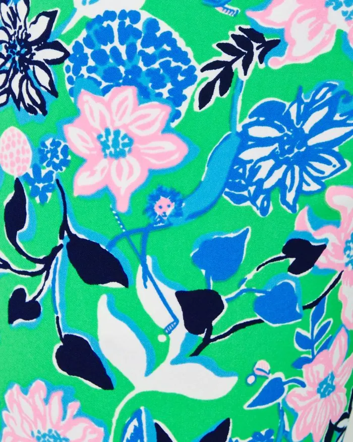 Women Matching Sets Lilly Pulitzer Activewear In Golf Till You Drop Spearmint Golf Till You Drop Woven