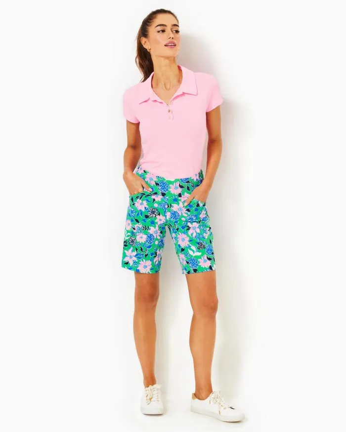 Women Matching Sets Lilly Pulitzer Activewear In Golf Till You Drop Spearmint Golf Till You Drop Woven