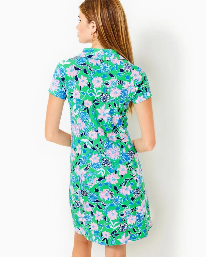 Women Matching Sets Lilly Pulitzer Activewear In Golf Till You Drop Spearmint Golf Till You Drop Woven
