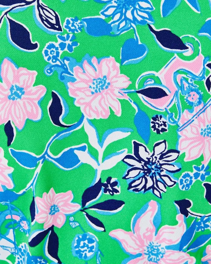 Women Matching Sets Lilly Pulitzer Activewear In Golf Till You Drop Spearmint Golf Till You Drop Woven