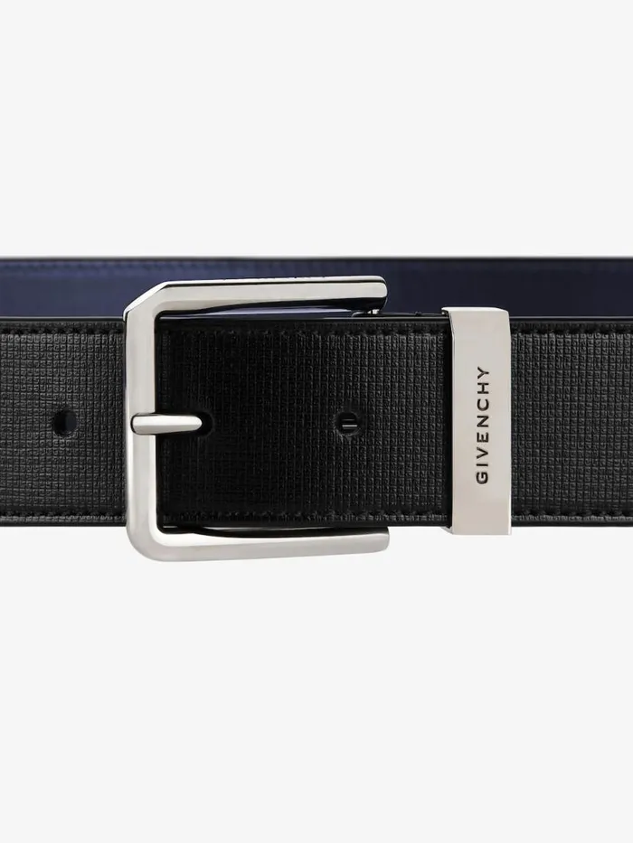 WomenMen Belts Givenchy Gentleman Belt In 4G Classic Leather Blacknavy WomenMen Belts Givenchy Gentleman Belt In 4G Classic Leather Blacknavy