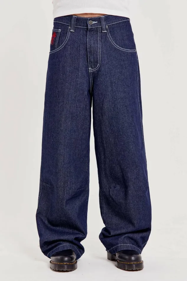 WomenMen Comet Colossus Jeans Blue Jaded London Colossus Jeans