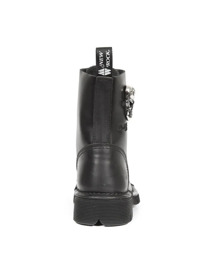 WomenMen Military New Rock Boot Metallic MNewmili119C1 WomenMen Military New Rock Boot Metallic MNewmili119C1