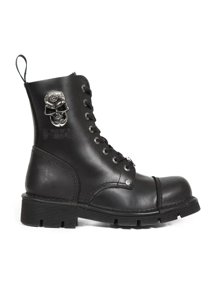 WomenMen Military New Rock Boot Metallic MNewmili119C1 WomenMen Military New Rock Boot Metallic MNewmili119C1