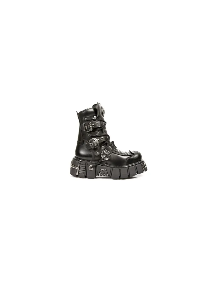 WomenMen New Rock Ankle Boot Metallic M987C1 Boots WomenMen New Rock Ankle Boot Metallic M987C1 Boots