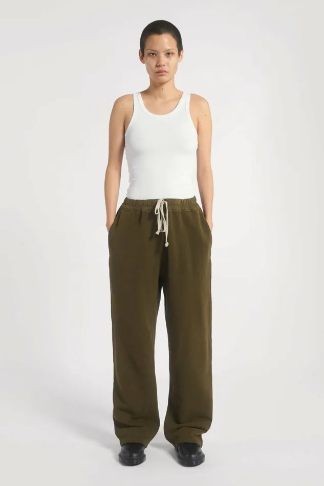 WomenMen NTRLS Moss Relaxed Joggers Khaki Jaded London Joggers