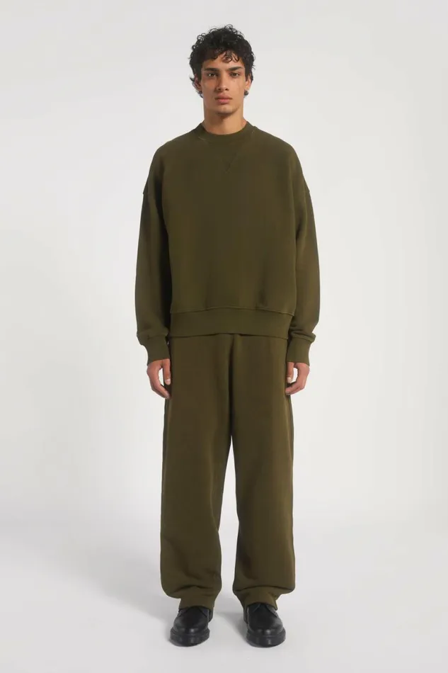 WomenMen NTRLS Moss Relaxed Joggers Khaki Jaded London Joggers