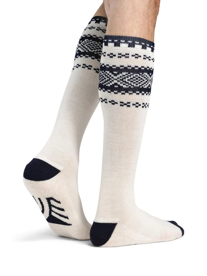 WomenMen Socks Dale Of Norway Cortina Wool Socks Knee High