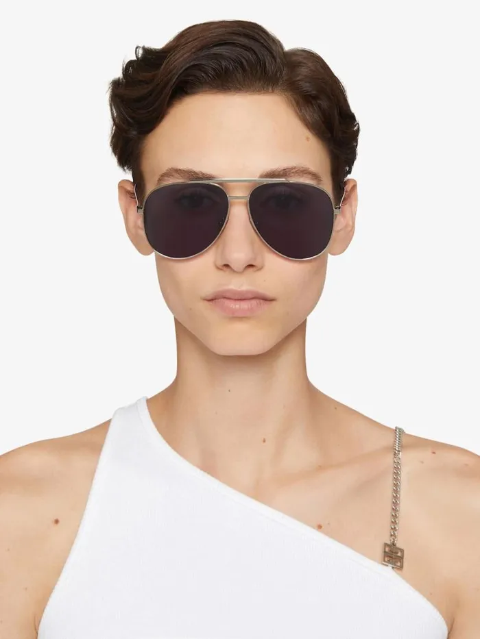 WomenMen Sunglasses Givenchy GV Speed Unisex Sunglasses In Metal Palladium WomenMen Sunglasses Givenchy GV Speed Unisex Sunglasses In Metal Palladium