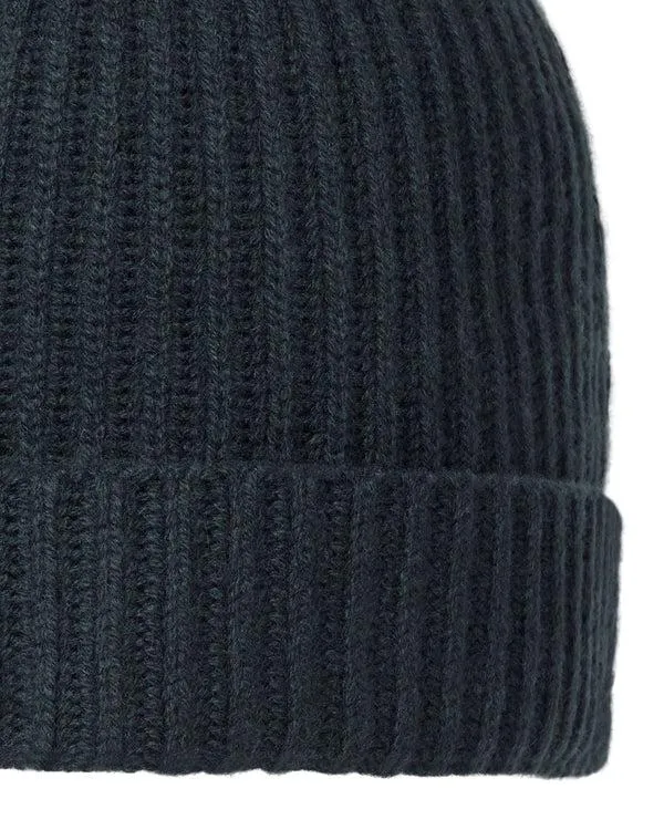 WomenMen Unisex Ribbed Cashmere HatIn Grigio Blue Grigio Blue NPeal Hats