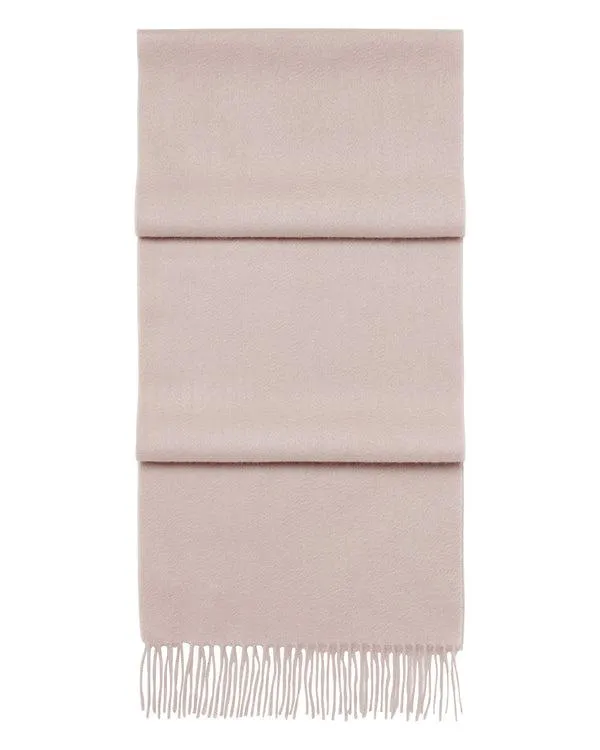 WomenMen Unisex Woven Cashmere ScarfIn Canvas Pink Canvas Pink NPeal Cashmere Scarves