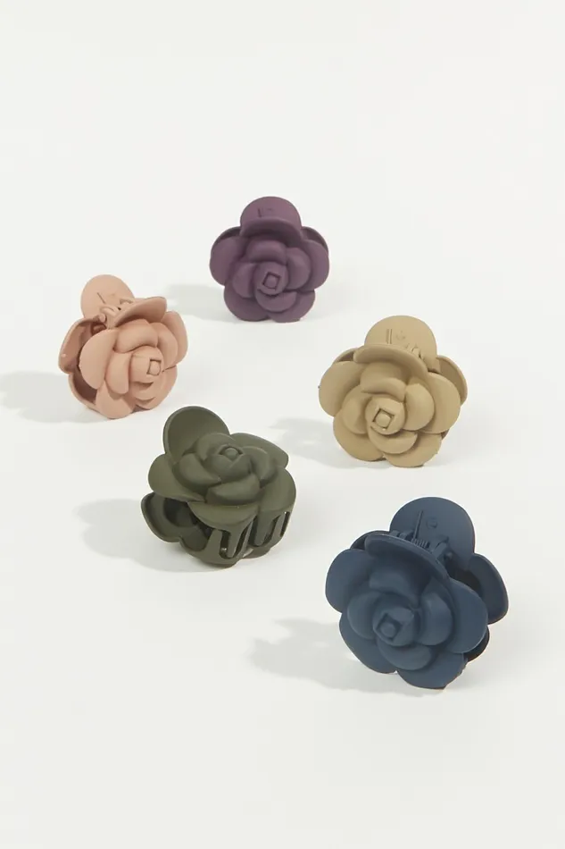 Women Mini Rosette Claw Clip Pack Hair Accessories Altar8217d State